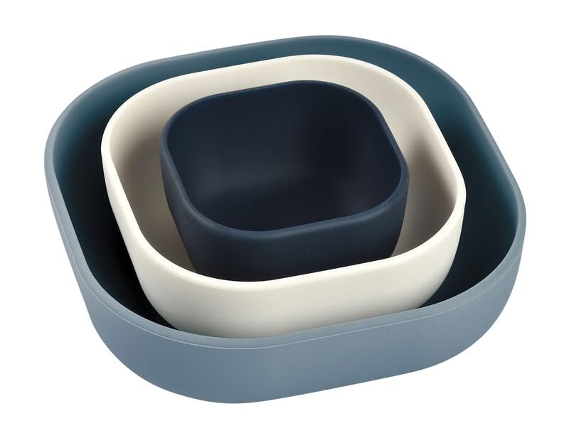 Bols silicone Béaba anti-renversement pour bébé repas Night - 4
