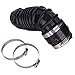 Air Cleaner Filter Intake Outlet Duct Hose with Mass Air Flow Sensor for 2009, 2010, 2011 Chevrolet Aveo Aveo5 1.6L Replaces Part 96808176