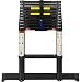Produktbild ALDORR Professional 3,20M Teleskopleiter aus hochwertigem Aluminium - Mehrzweckleiter - Belastbarkeit bis zu 150kg - Soft-Close-System - Opti-Grip - Sicher und zuverlässig (EN131)