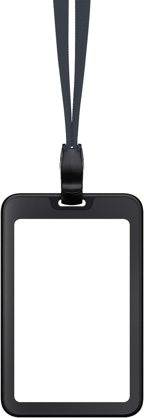 X Panda パスケース Idカードホルダー 縦型 社員証 ケース 定期券入れ リールつき 吊下げ 両面透明 レディース名札 ホルダー メンズidカードホルダー ハードシェル 安全ロック付き 保証書付