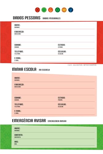 Agenda Permanente 134X200Mm 192Pgs Miraculous Power Jandaia