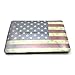FOME American Flag Pattern See-Through Hard Shell Skin Case Cover for Apple 13 inch Aluminum Unibody Macbook Air
