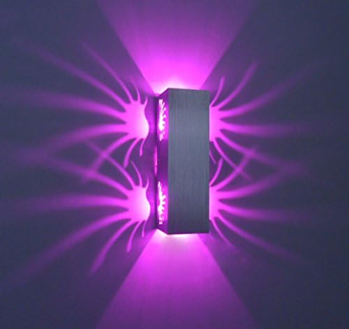 6W LED Wall Sconce Night Light Fixture Hi-Brightness Lamp Kit