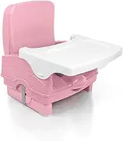 Cadeira de Refeição Infantil Portátil Cake, (Rosa) - Voyage