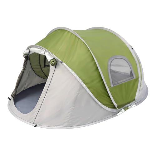 Image of FERNVALE Pop Up Camping Tent for 2 Persons, 3-Second Easy Setup Waterproof 3000mm Dome Pop Up Tent for Camping Hiking Outdoor Recreation, Portable Beach Garden Festival Family Tent