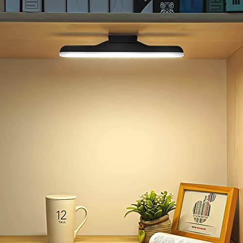 Semdisan USB Strip Light Bar for Desk, 3W Reading Light for Dorm, Strips LED Light for Bed, Night Light for Closet Wardrobe, Rechargeable Under Cabinet Light Wall Mounted