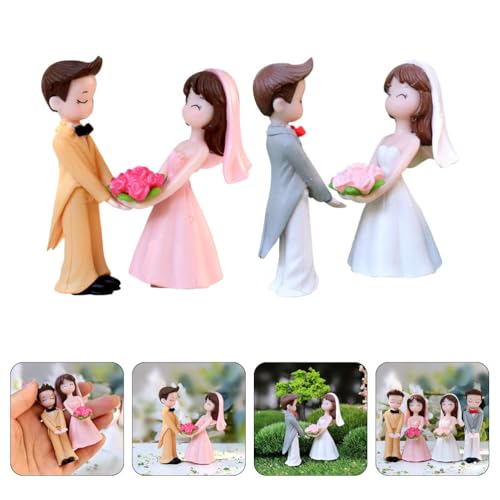 Safigle TW02328P09MA 2 Pairs Wedding Doll Decoration Romantic Desktop Decor thumb #8