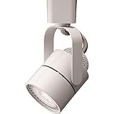 Lithonia Lighting Meshback 1-Light White LED Track Lighting Head