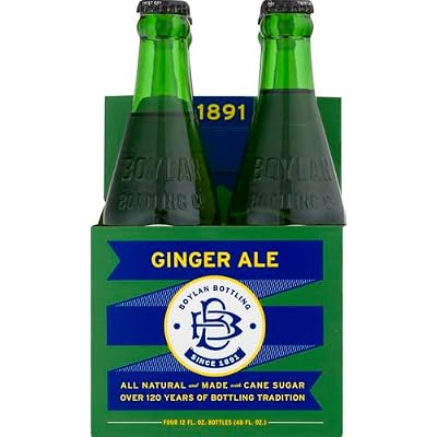 Boylan Bottling Co, Ginger Ale, 4-pk, 12 fl oz