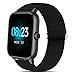 Produktbild Giaogor Armband Kompatibel mit Blackview R3Pro, Einstellbar Stoff Armbänder, Weich und Dehnbar Elastizität Ersatzband für Blackview R3 Pro Smartwatch (schwarz)
