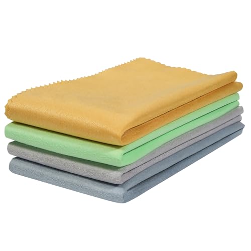 Guitar Cloths Ultrafine fiber suede Plush Polishing Cloths for Musical Instruments Premium Polishing & Cleaning Cloths for Guitar Violin Piano Clarinet Trumpet Sax Universal