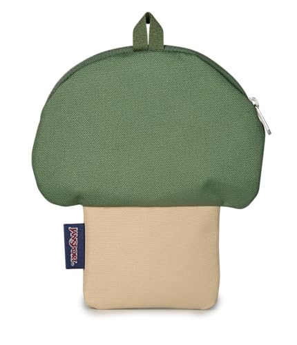 JanSport Mushroom Pouch – Stylish Design with Zippered Opening & Attachment Loop3