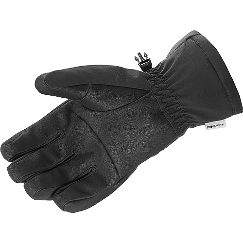 Salomon Propeller One Unisex Gloves, Weather protection, Cozy warmth, Durable performance, Deep Black, Deep Black, S - Image 3