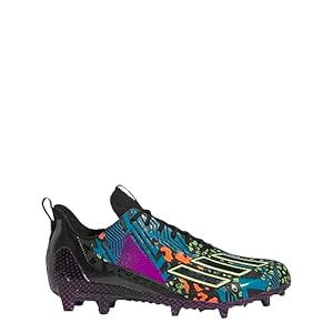 adidas Adizero 12.0 Mismatch Football Cleats Men’s, Black, Size 11