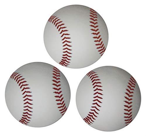 Set de 12 imanes decorativos de béisbol redondos miniatura 3