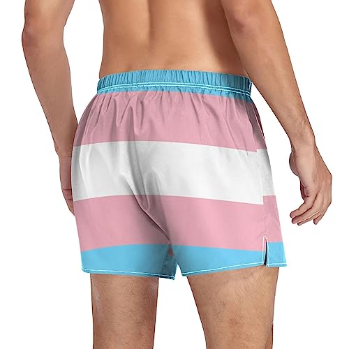 Men's Boxer Shorts Men's Underwear Brief Breathable Casual Boxer Flag Pattern4