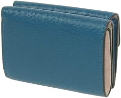 Amazon | [フルラ] 財布 レディース 3つ折り 折財布 レザー 革 ミニ