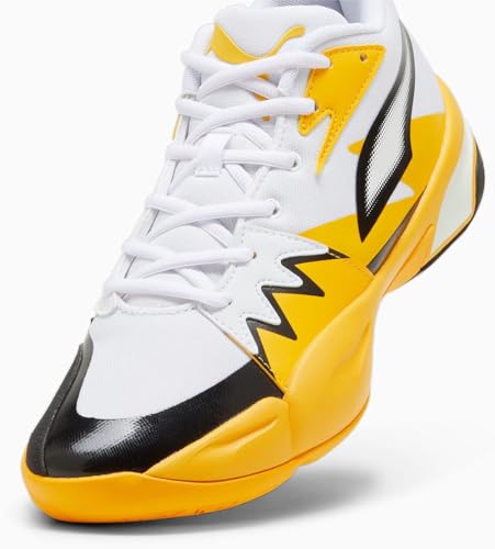 PUMA Mens Genetics Basketball Sneakers Shoes - White4