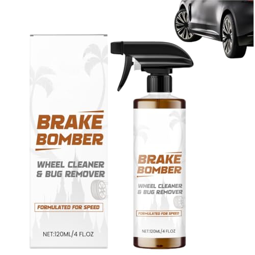 Spray limpiador potente para ruedas y neumáticos, limpiador multiusos de alta resistencia para ruedas de coche, apto para todos los modelos.