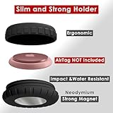 Mars Outpost Slim Magnetic & Adhesive Case for Apple AirTag Easily Hidden Durable Strong Impact, Vibration & Waterproof Magnet Holder/Secure Protective Resistant Tag Tracker Outdoor Mount Made in UK - Image 5