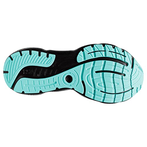 Brooks Women's Glycerin 20 Neutral Running Shoe - Black/Blue Light/Pink - 9.5 Medium #TOP6