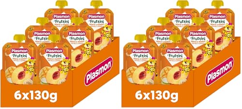 Plasmon I Fruttini - Pesca e Mango con Mela e