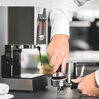 Gaggia Classic Evo | Inox | Macchina Espresso Manuale | Made in Italy | Macchina da caffè con bacchetta a vapore professionale | Americano, Caffettiera e Cappuccino per la Casa