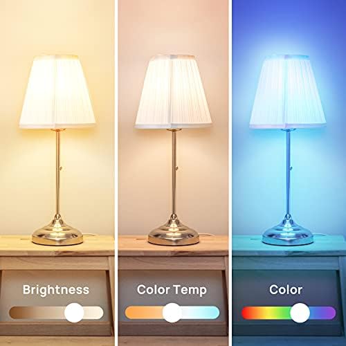 Linkind B22 WiFi Smart Bulb, Alexa Light RGB 2700K-6500K Dimmable, 9.5W Bayonet LED Bulbs, 70W Equivalent 800LM, Multicolor, Compatible with Alexa Google Home, No Hub Required, 2 Pack