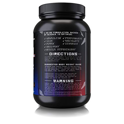 Steel Supplements Adabolic Pre Workout | Muscle Builder For Men & Women | Candy Bliss | Post Workout Recovery Drink | Restores Muscle Glycogen For Natural Growth | 40 Servings, 3.75Lbs #TOP1