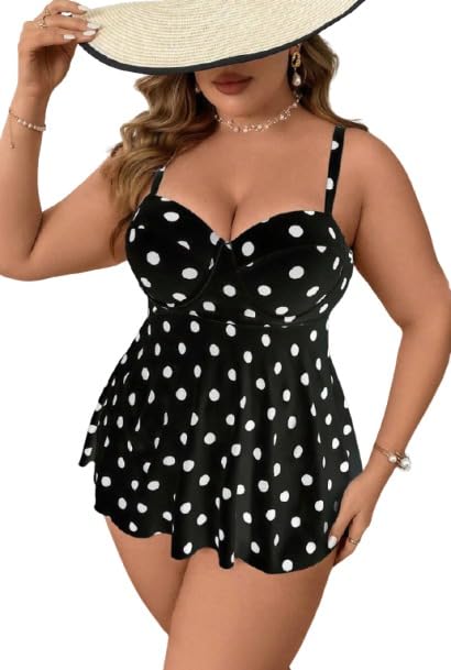Dots Tankini Set-picture-42