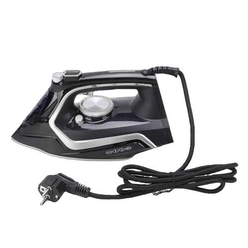 Smandy Planchas Plancha, Uso Seco Y Húmedo Penetrante Fuerte De Ropa Portátil para Ropa para Viajes En Casa De De Mano De 2200 W para (Enchufe de la UE)