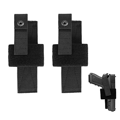 Lilcreek Gun Holster 2 Pack,Pistol Holster For Bag,Hook And Loop Left/Right Handed Handgun Storage Holster For Men And Women #TOP4