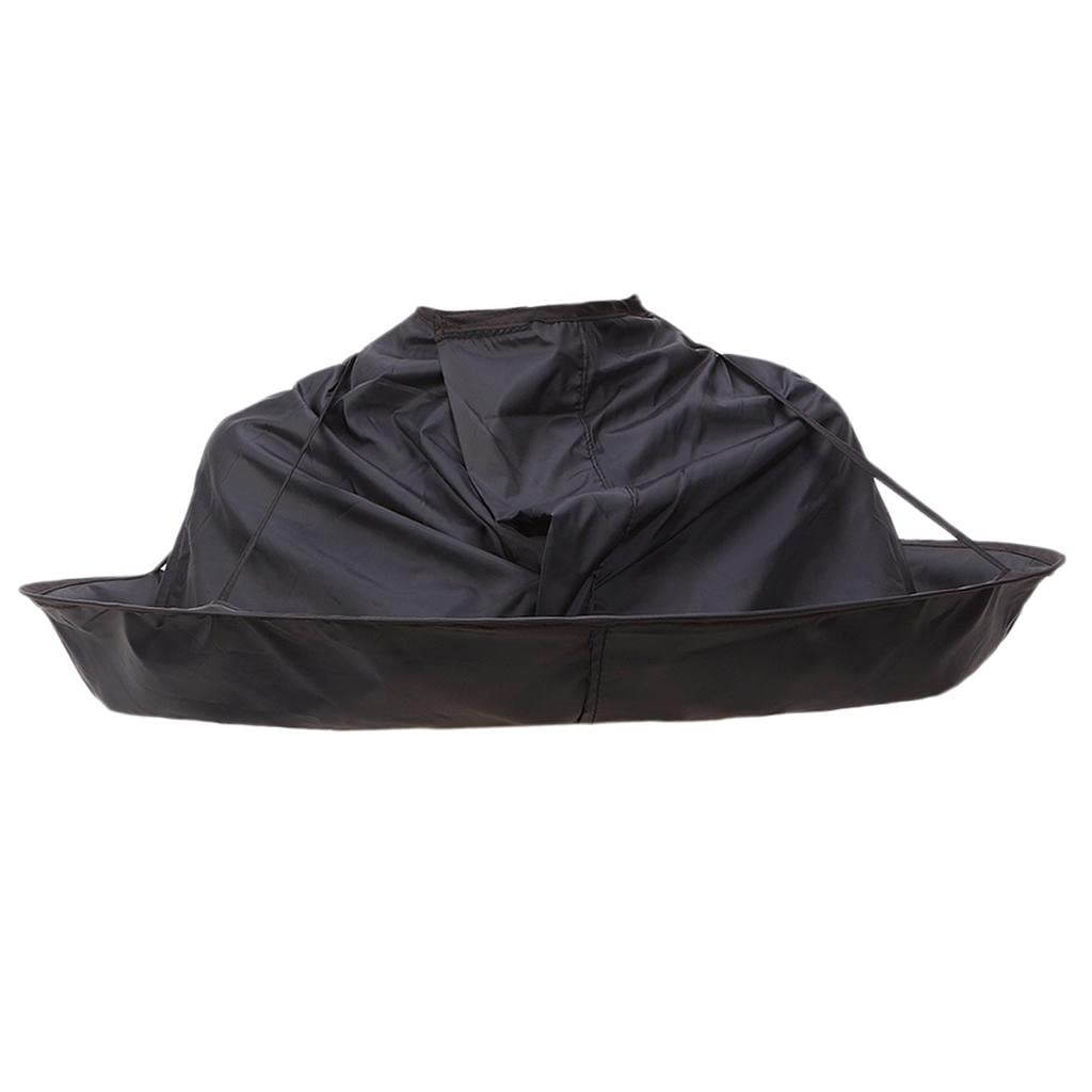 calandis ™ Pro Hair Cutting Cape Hair Catcher Hairdressing Umbrella Cloak Kit Black | Styling Capes & Gowns | Salon & Spa Equipment | Health & Beauty-picture-25