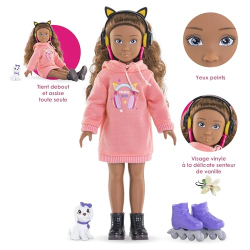Poupée mannequin COROLLE Melody Music & Mode 28 cm 4 accessoires dès - vue 10