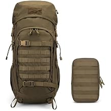 Mardingtop 50L Hiking Backpack+ Molle Tactical Utility Pouch