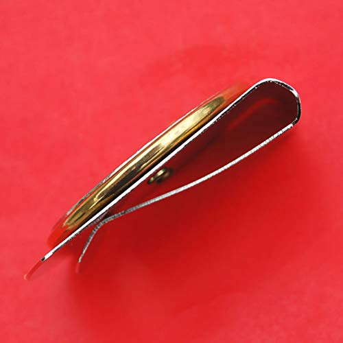 Vintage Binion’s Horseshoe Club Casino 1 Dollar Gaming Token Stainless Steel Large Wide Design Money Clip NEW - Las Vegas, NV - Dice4