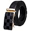 A|Black Check Belt