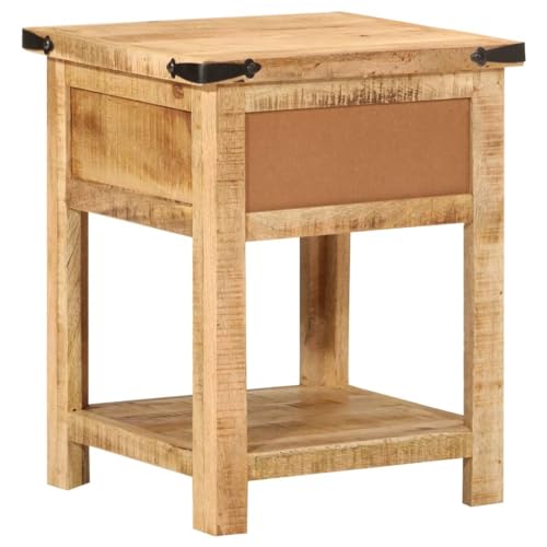 Table de chevet en bois de manguier moderne pour apaiser la chambre de votre enfant