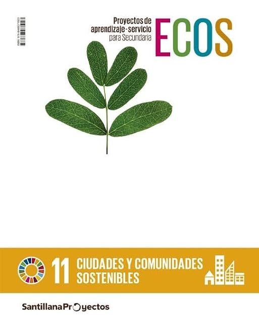 Portada de Ecos Accion Ciudad y Asent 1º ESO Ed 2022