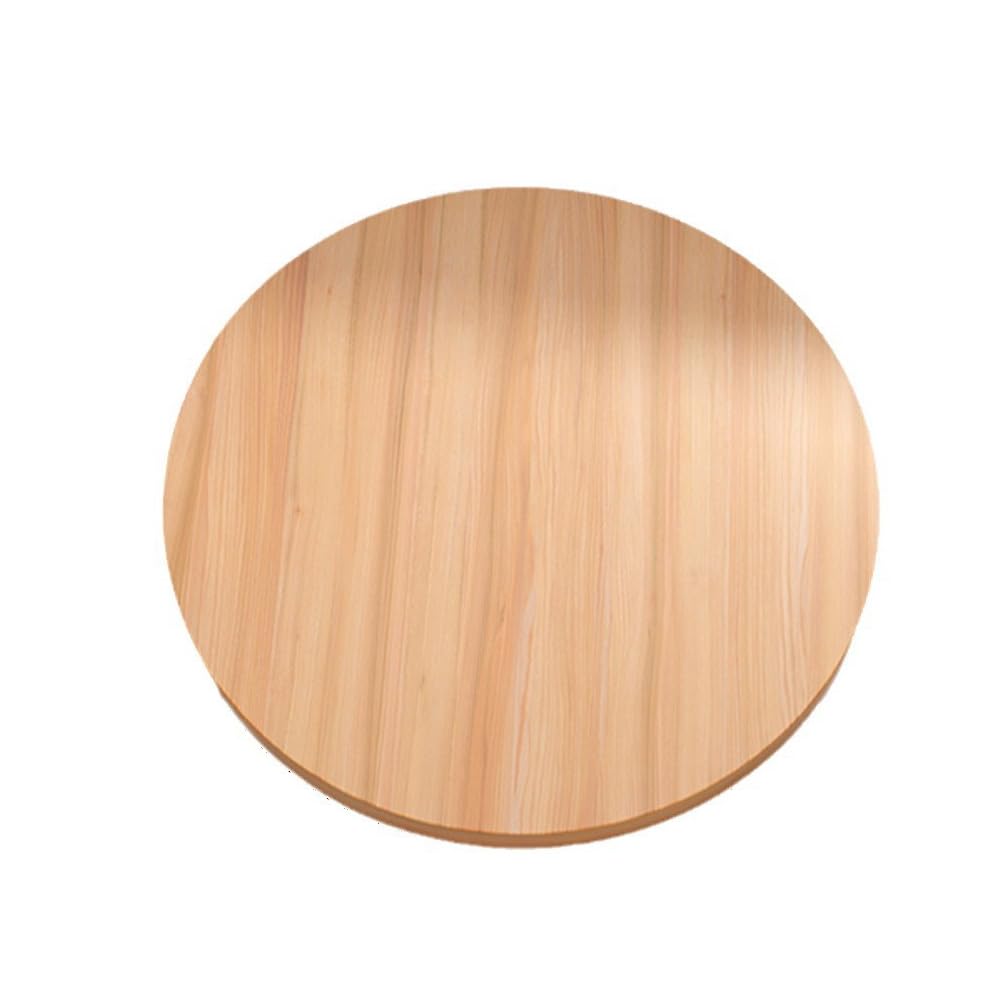 Amazon.co.jp: 丸型テーブル天板 木製無垢材 50cm/60cm 北欧風 2～4人