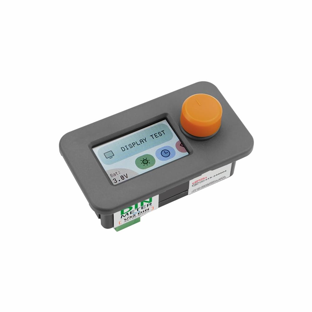 Scheda di Sviluppo DIN Meter v1.1 con Montaggio DIN 1/32 e RTC