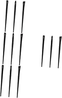 Mipcase 12pcs pincel delineador de ojos delga...