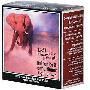 Hair Color Light Brown 4 OZ 2 Pack miniatura 1