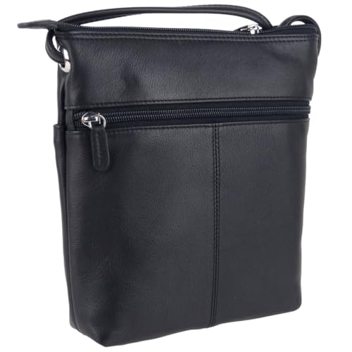Sac à main ILI Cuir 6661 avec doublure RFID pour sécuriser vos données