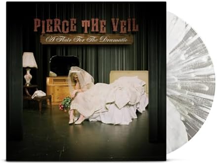 A Flair For The Dramatic Cloudy Clear W/ White Butterfly Splatter Pierce The Veil by Pierce The Veil — album cover