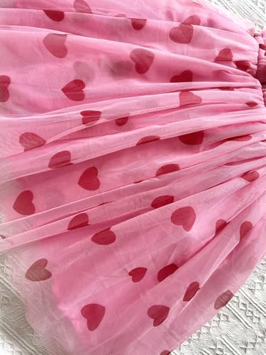 image for BGFKS Layered Tulle Tutu Dress for Toddler Girls,Baby Girl Rainbow Tut