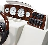 Boat Blank Dash Panel Material - Woodgrain California Walnut Burl 24" x 48" x 3/16"