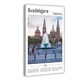 F I N U C B Guadalajara Jalisco México - Póster de pared con marco decorativo de 40 x 60 cm
