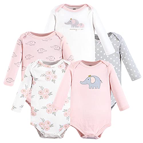 Image of Hudson Baby unisex-baby Cotton Long-sleeve Bodysuits