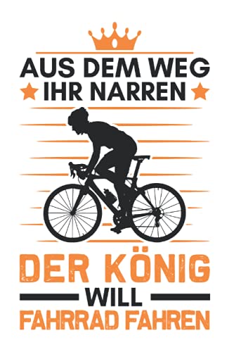 Price comparison product image Fahrrad Notizbuch: Fahrrad König Radfahrer Fahrradtour Radsportler / 6x9 Zoll / 120 karierte Seiten Seiten